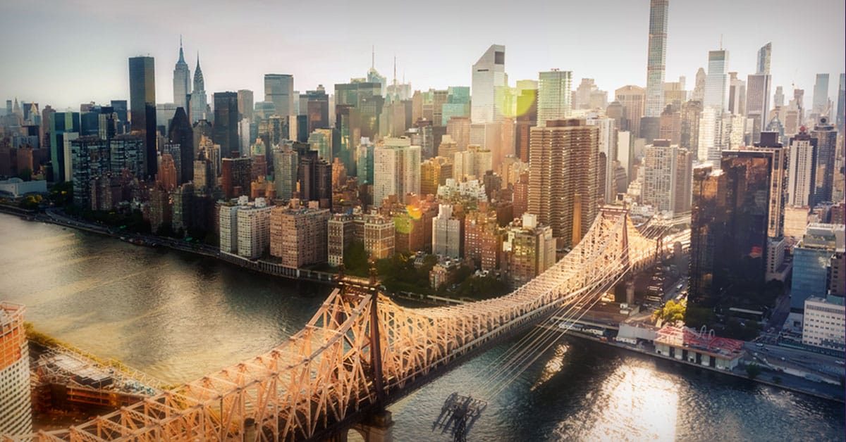 Immerse Yourself in English Language Learning at the International English Language Institute at Hunter College Continuing Education in New York City featured image of New York City's Upper East Side highlighting Hunter's prime location in New York City