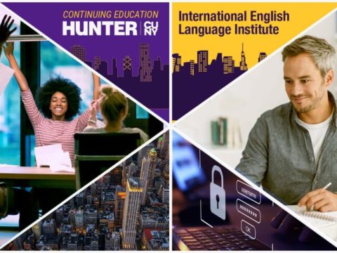 International English Language Institute at Hunter Continuing Ed video thumbnail image linking to The International English Language Institute (IELI) video presentation